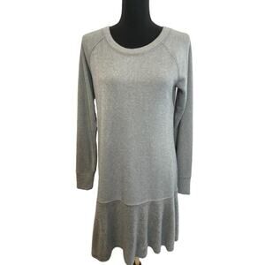 Cabi  Grey Flashdance Sweatshirt Dress Style 3459 X Small‎